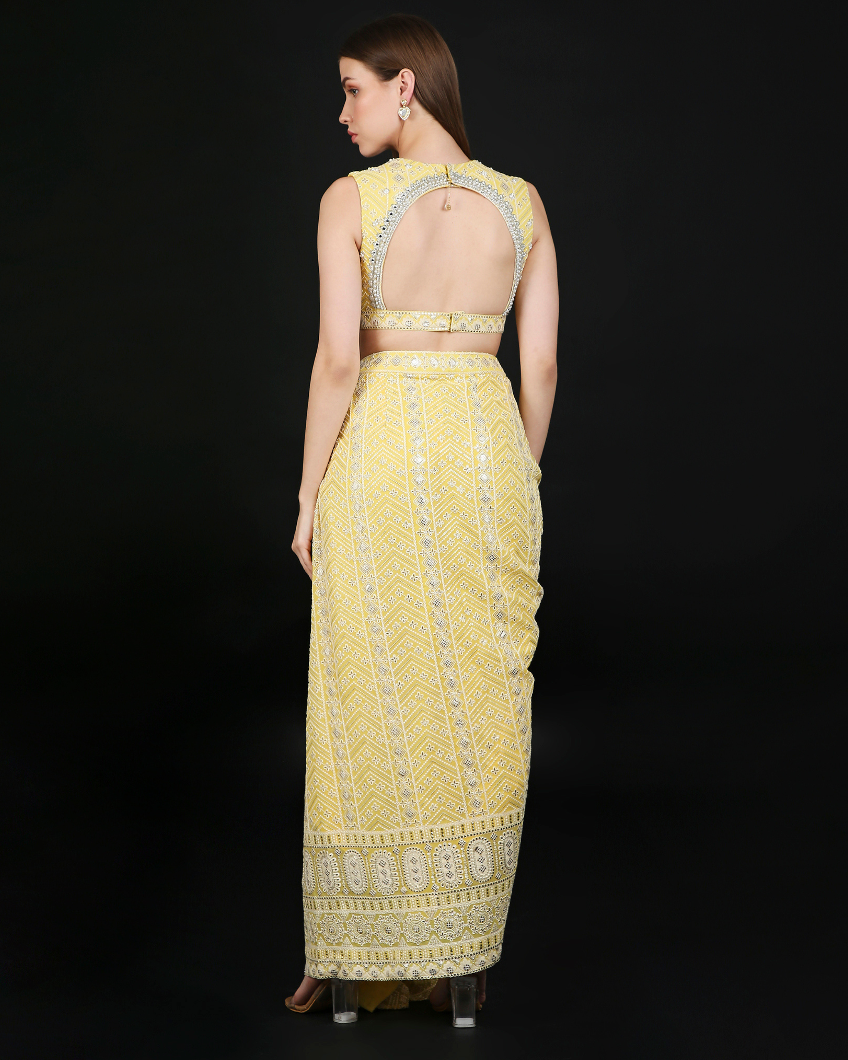 Trina Skirt and Top in Mango