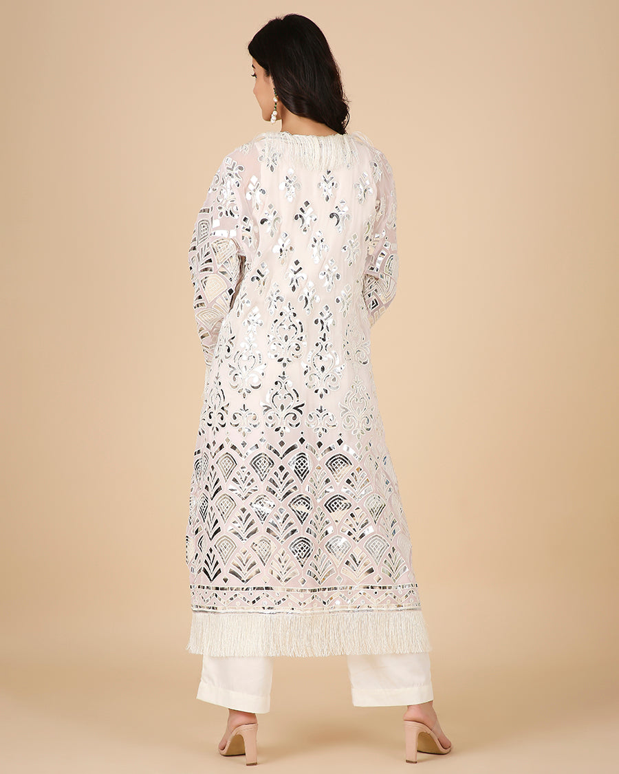 Sheesh Mahal Cape in Blush