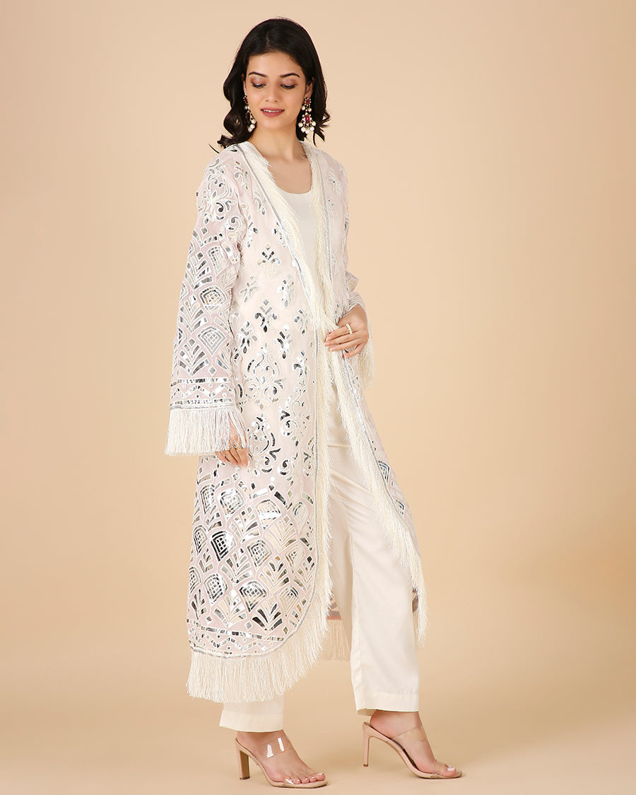 Sheesh Mahal Cape in Blush