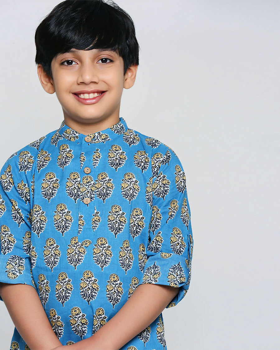 Mylo Kurta Set in Royal