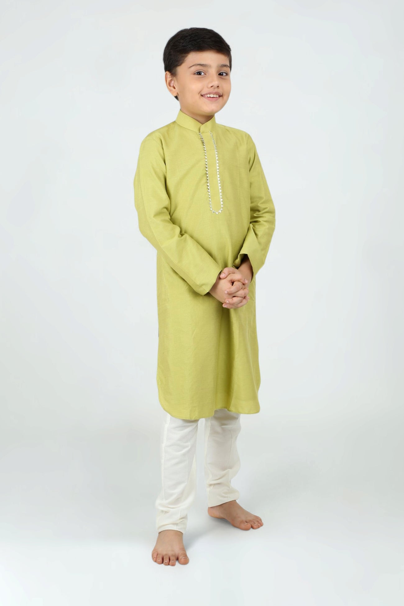 Sitara Kurta in Lime Green