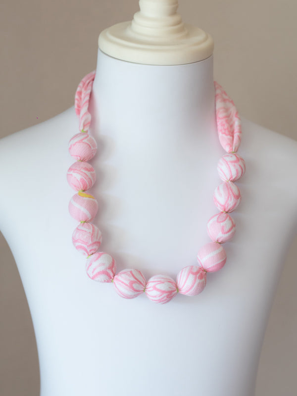 Pixie Necklace in Pink Flamingo