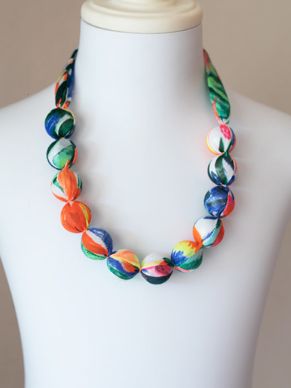 Pixie Bead Necklace in Tropic