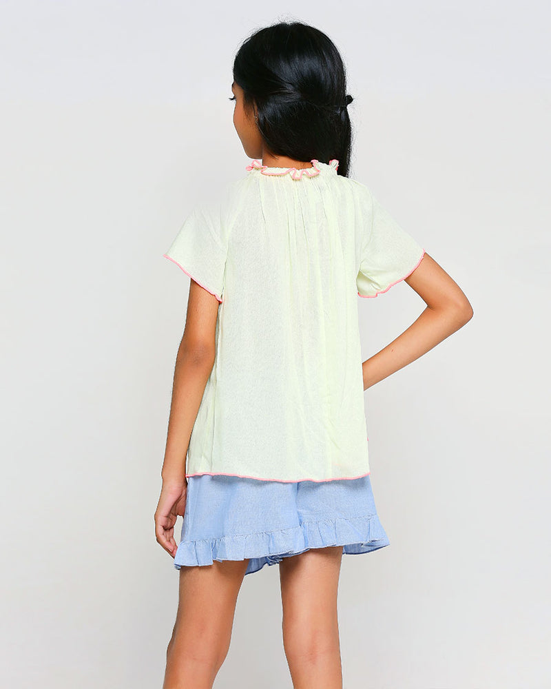 Kelly Top in Lime
