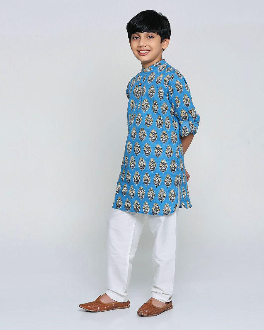 Mylo Kurta Set in Royal