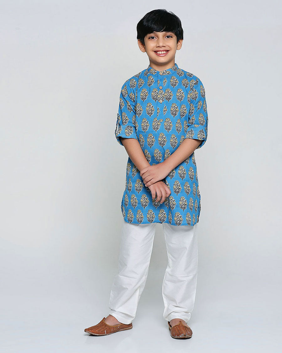 Mylo Kurta Set in Royal