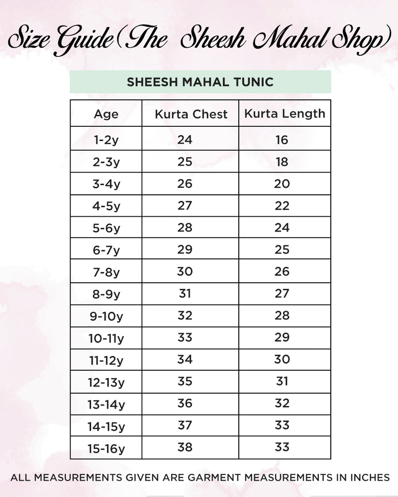 Sheesh Mahal Tunic with Sharara/lehenga/dhoti in Fuchsia
